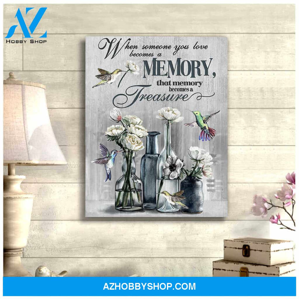 Memory Hummingbird Wall Art Decor