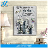 Memory Hummingbird Wall Art Decor