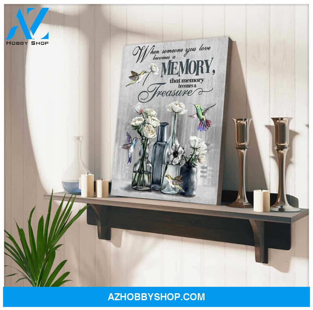 Memory Hummingbird Wall Art Decor