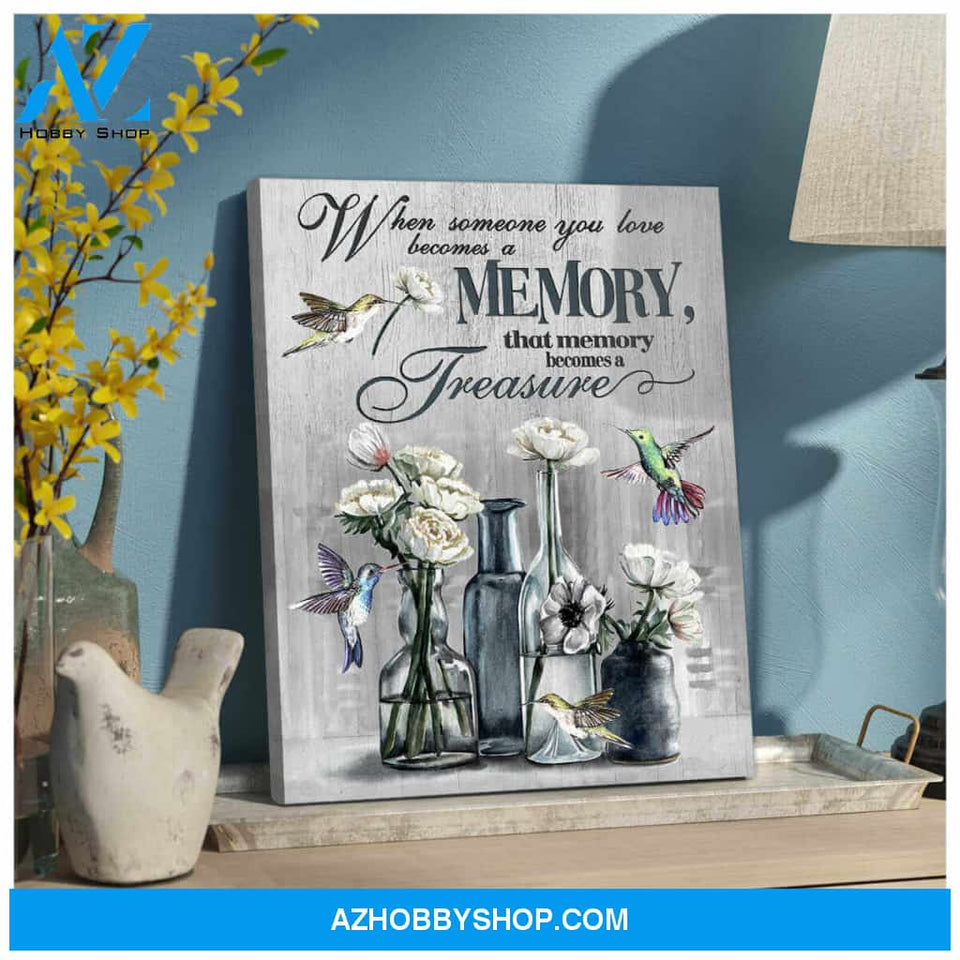 Memory Hummingbird Wall Art Decor