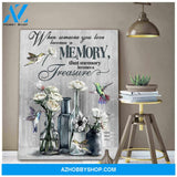 Memory Hummingbird Wall Art Decor