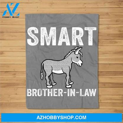 Mens Smart Ass Brother-In-Law Funny thanksgiving for gifts Blanket