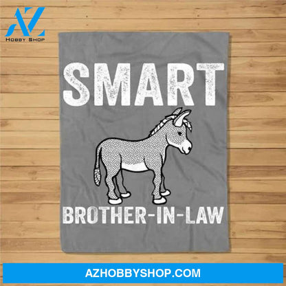 Mens Smart Ass Brother-In-Law Funny thanksgiving for gifts Blanket