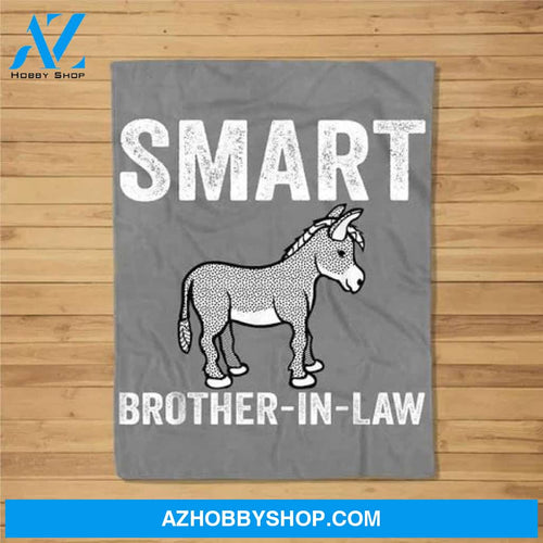 Mens Smart Ass Brother-In-Law Funny thanksgiving for gifts Blanket