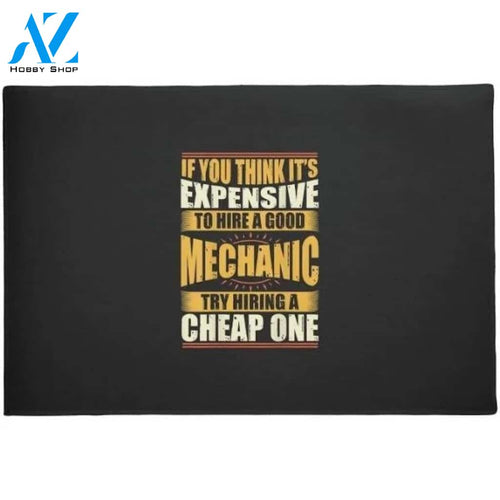 Mens Womens Funny Mechanic Engineer Doormat Welcome Mat House Warming Gift Home Decor Funny Doormat Gift Idea