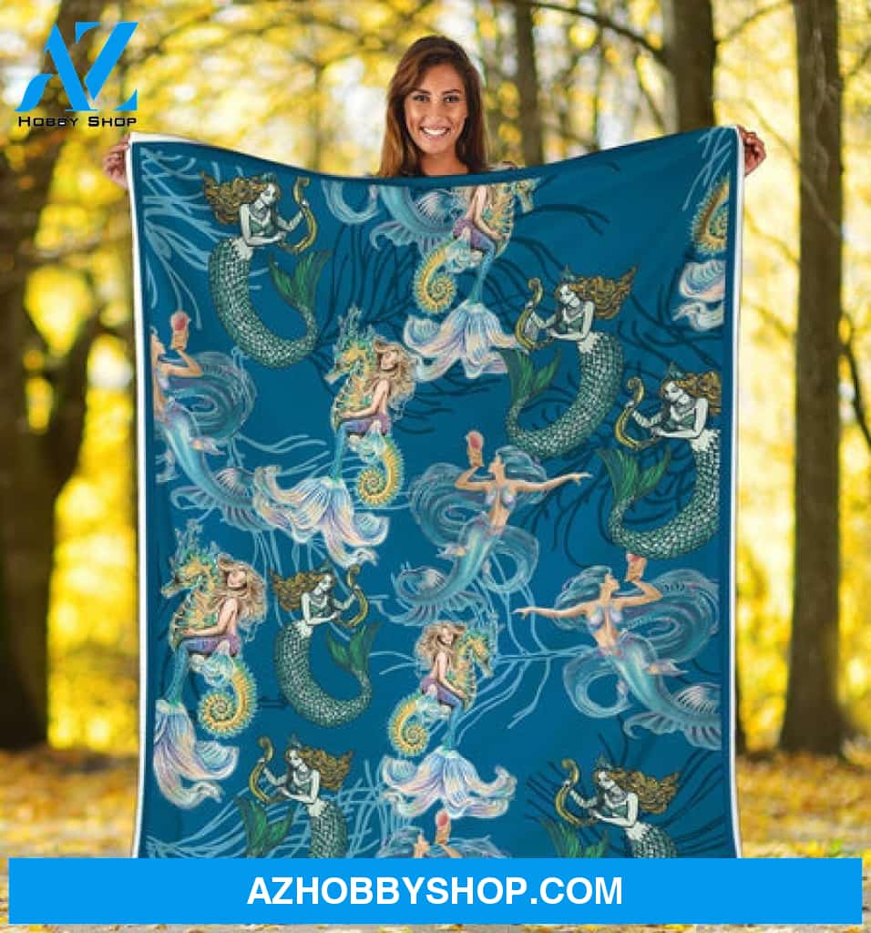Mermaid Blanket, Lovely Mermaid