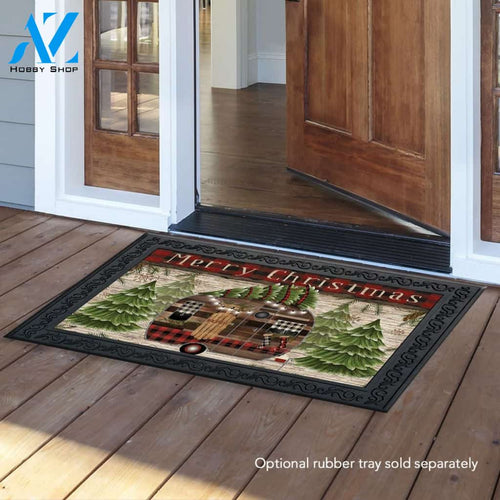 Merry Christmas Camper Primitive GS-CL-LD0511 Doormat