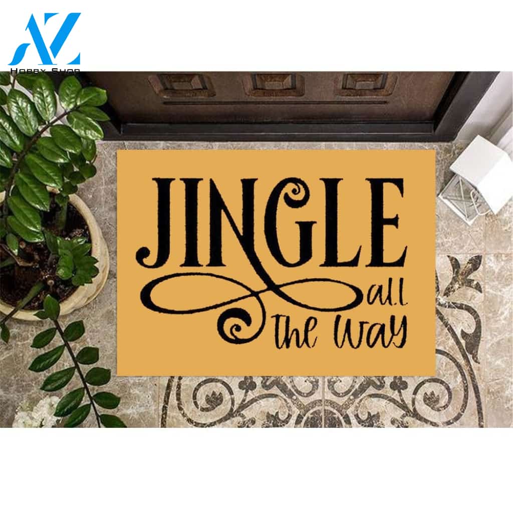 Merry Christmas Decoration Welcome Mat Holiday Doormat Winter Decor Doormat Welcome Mat Housewarming Home Decor Funny Doormat Gift Idea