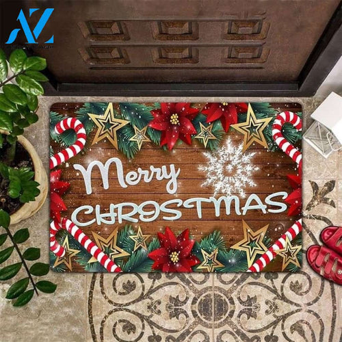 Merry Christmas Doormat, Holiday Christmas Welcome Mat Indoor Xmas Gift Home Decor Warm House Gift Welcome Mat