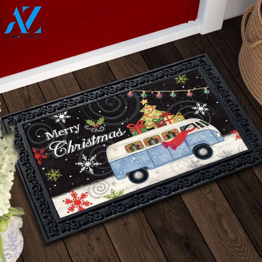 Merry Christmas RV Doormat - 18" x 30"