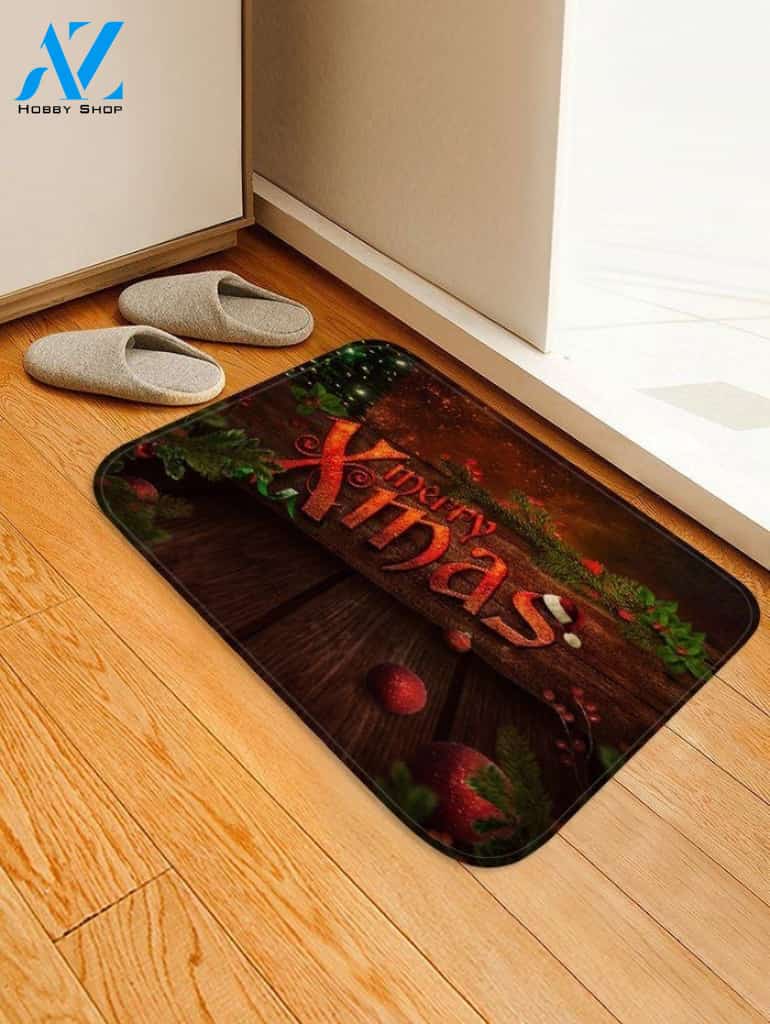 Merry Christmas Wooden CLH0910223D Doormat