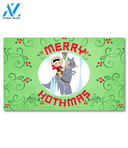 Merry Hothmas Doormat - 18" x 30"