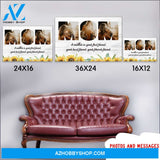 Personalized Photo Canvas, Message To Mom Canvas Wall Art Mom Mother's Day Gifts