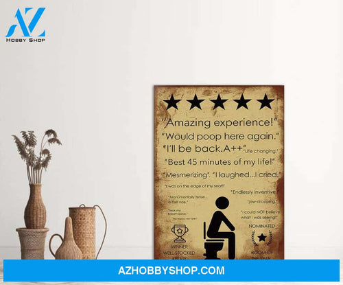 Funny Bathroom Metal Sign, Metal Bathroom Decor, Metal Bathroom Wall Art, Bathroom Canvas And Poster, Wall Decor Visual Art