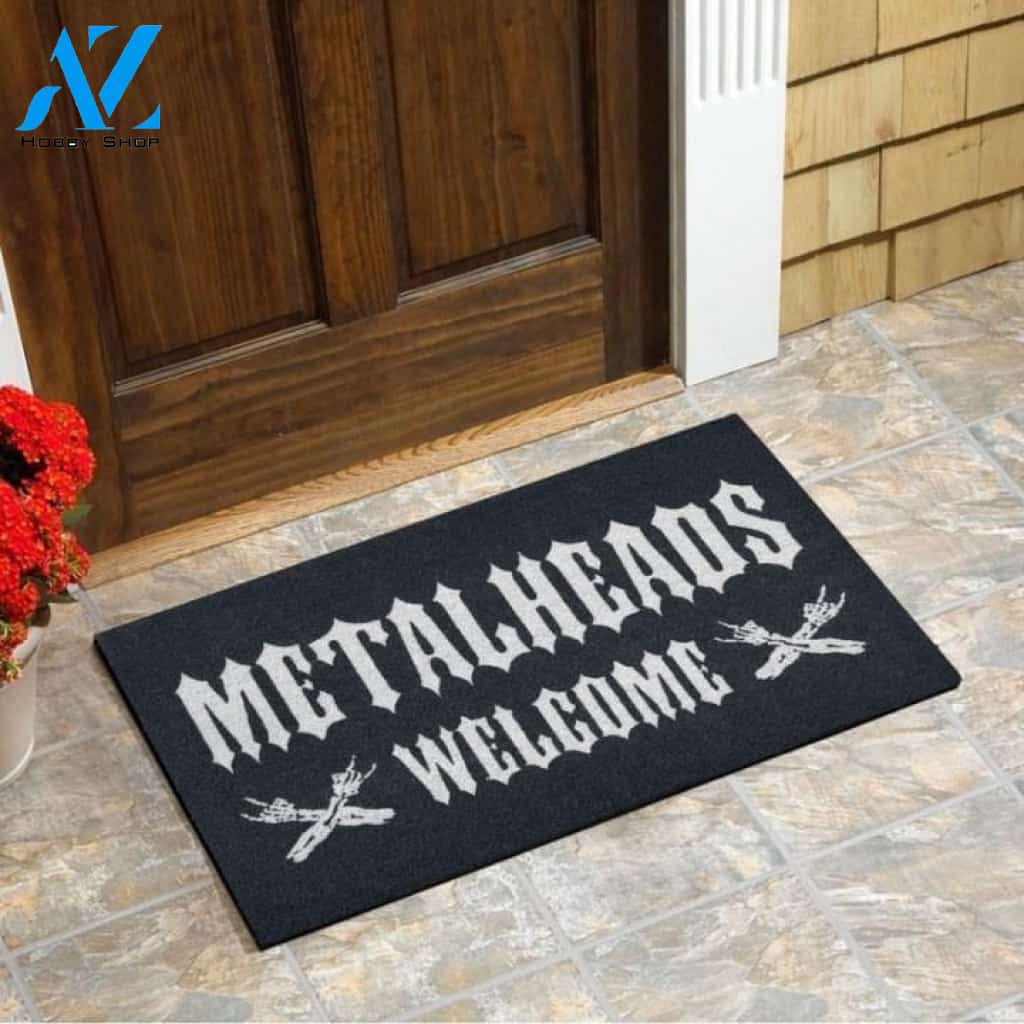 Metalheads welcome Doormat | Welcome Mat | House Warming Gift
