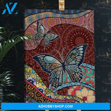 Mhdbtf0101 Boho Butterfly Vertical Matte Canvas