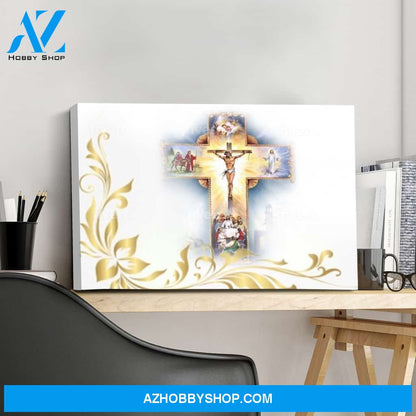 Milestones in Jesus's Life Canvas