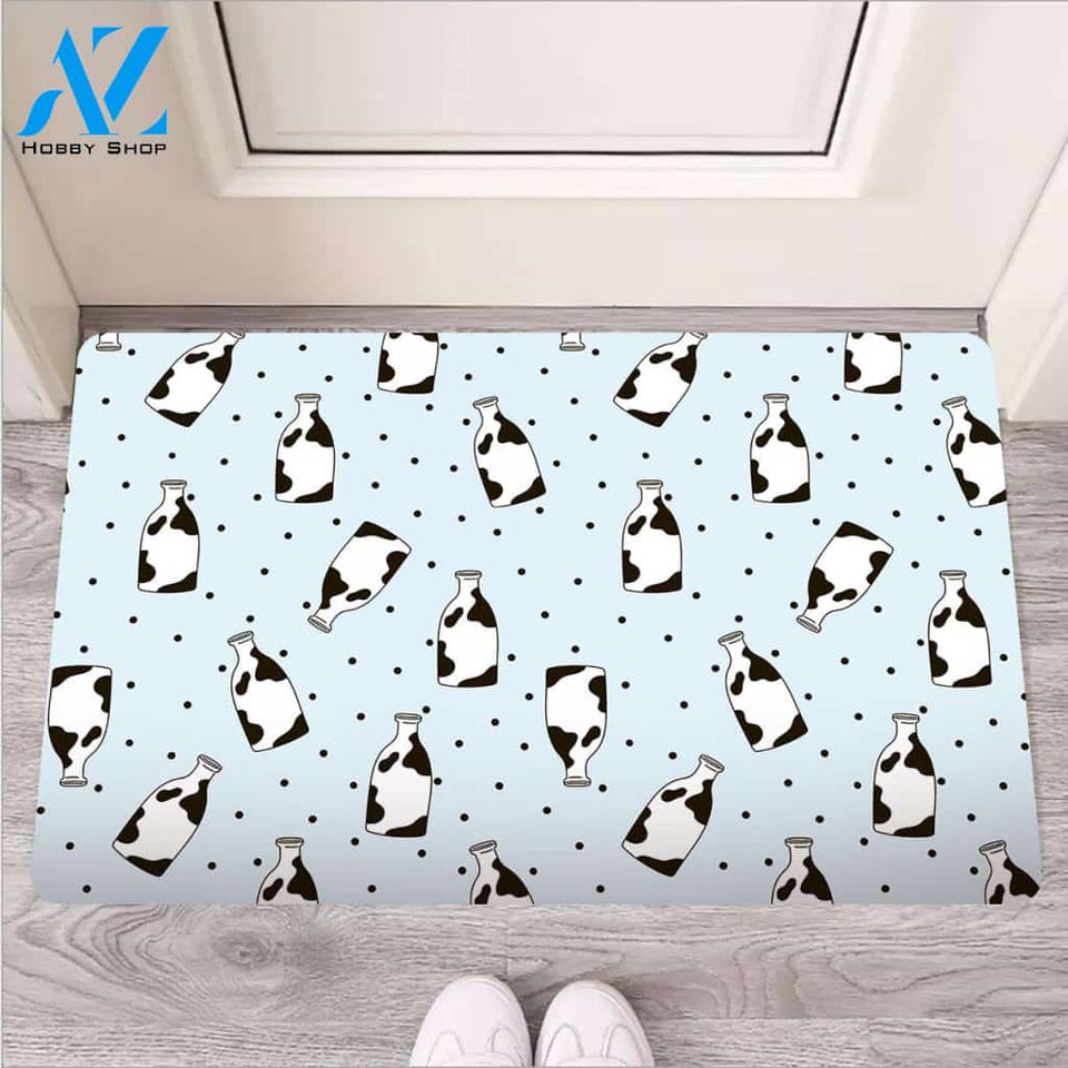 Milk Print Door Mat