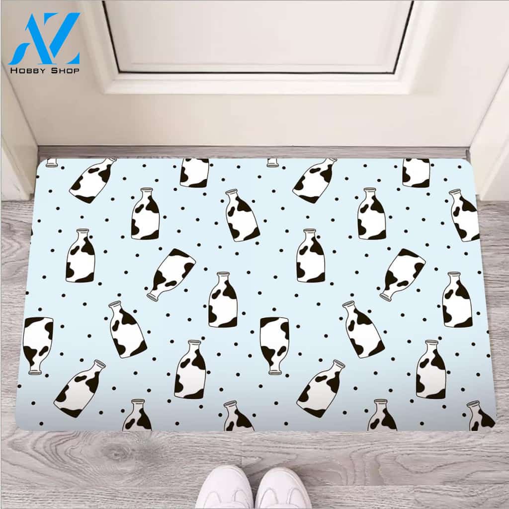 Milk Print Door Mat