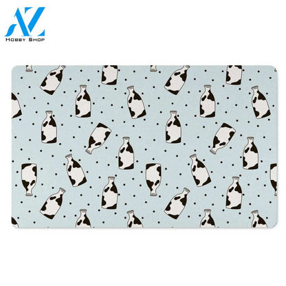 Milk Print Door Mat