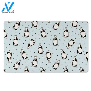 Milk Print Door Mat