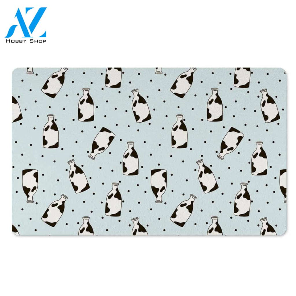 Milk Print Door Mat