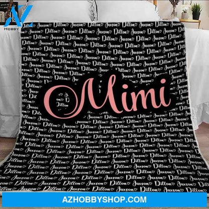 Mimi Blanket - Grandparent Blanket