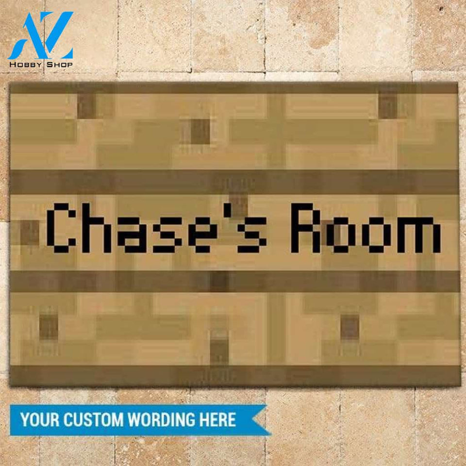 Minecraft Doormat Customized Minecraft | Welcome Mat | House Warming Gift