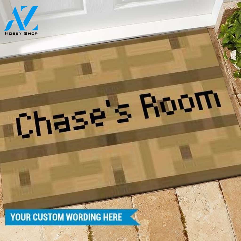 Minecraft Doormat Customized Minecraft | Welcome Mat | House Warming G ...