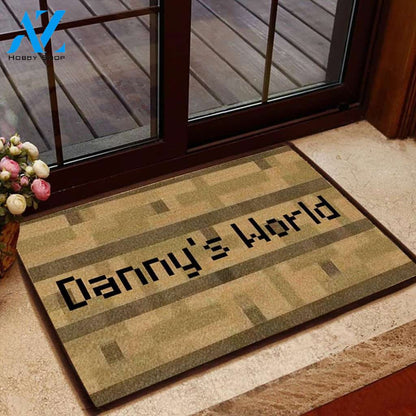 Minecraft Doormat Customized Minecraft | Welcome Mat | House Warming Gift