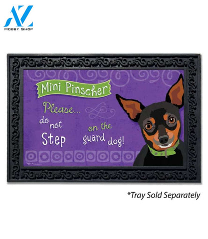 Mini Pinscher Doormat - 18" x 30"