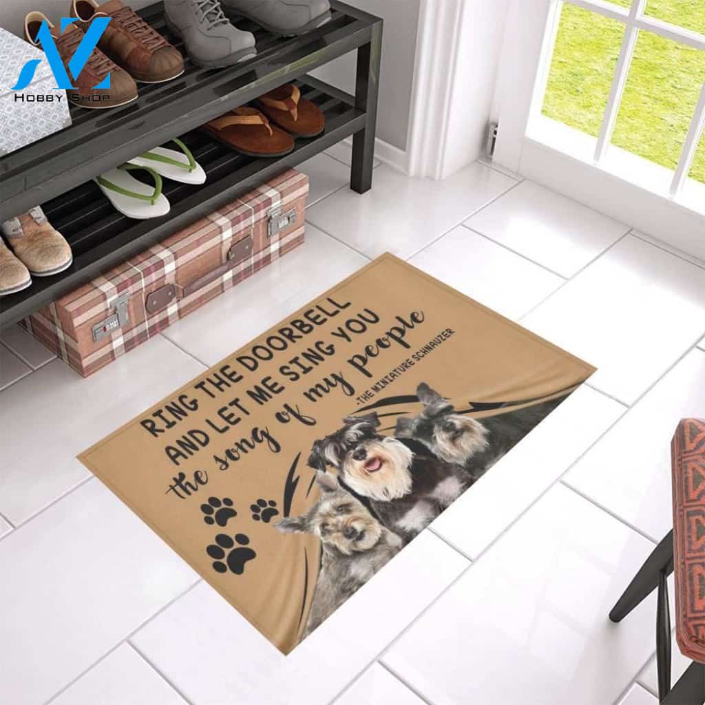 Miniature Schnauzer CL09100131MDD Doormat