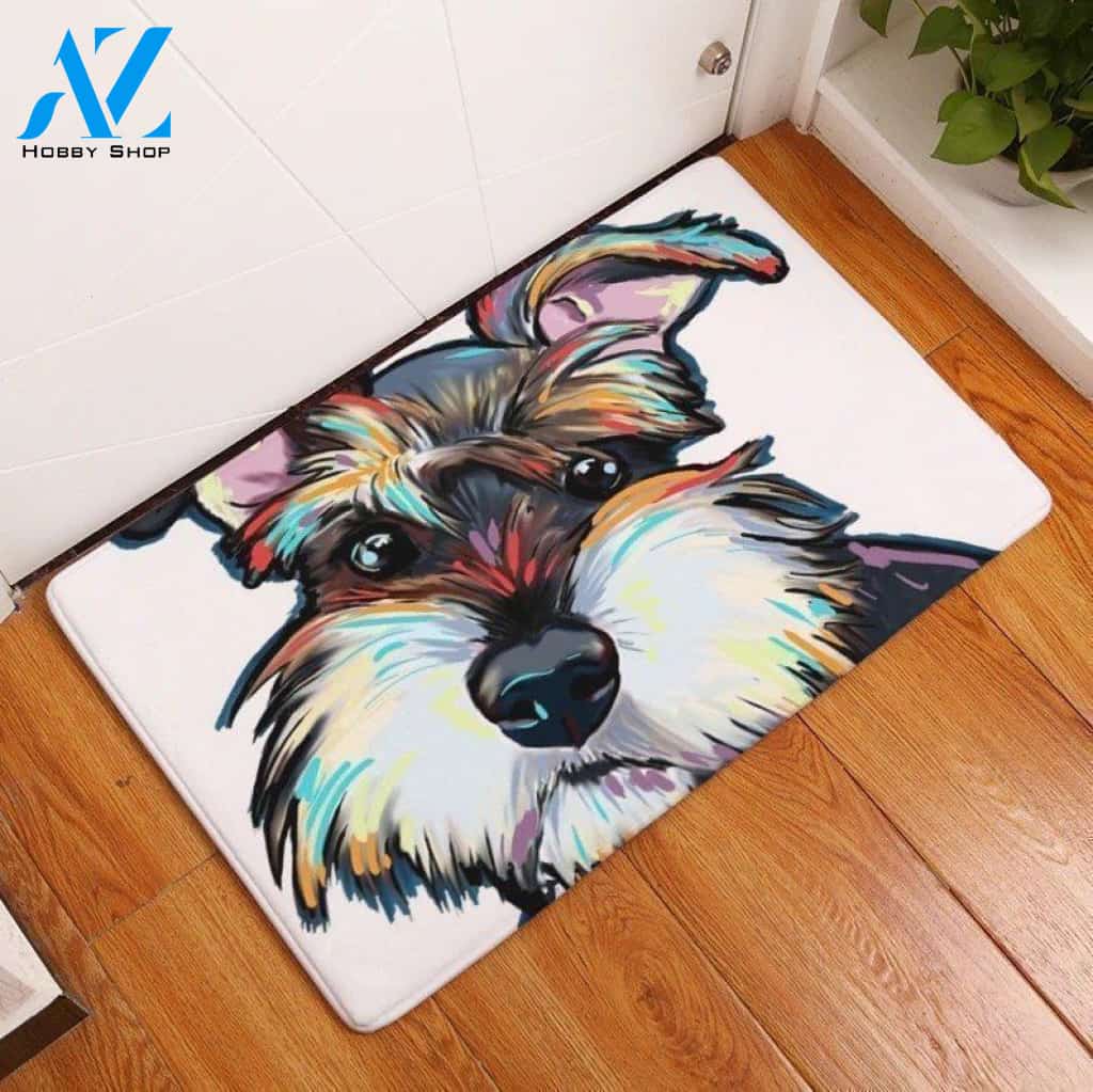 Miniature Schnauzer CL070827MDD Doormat