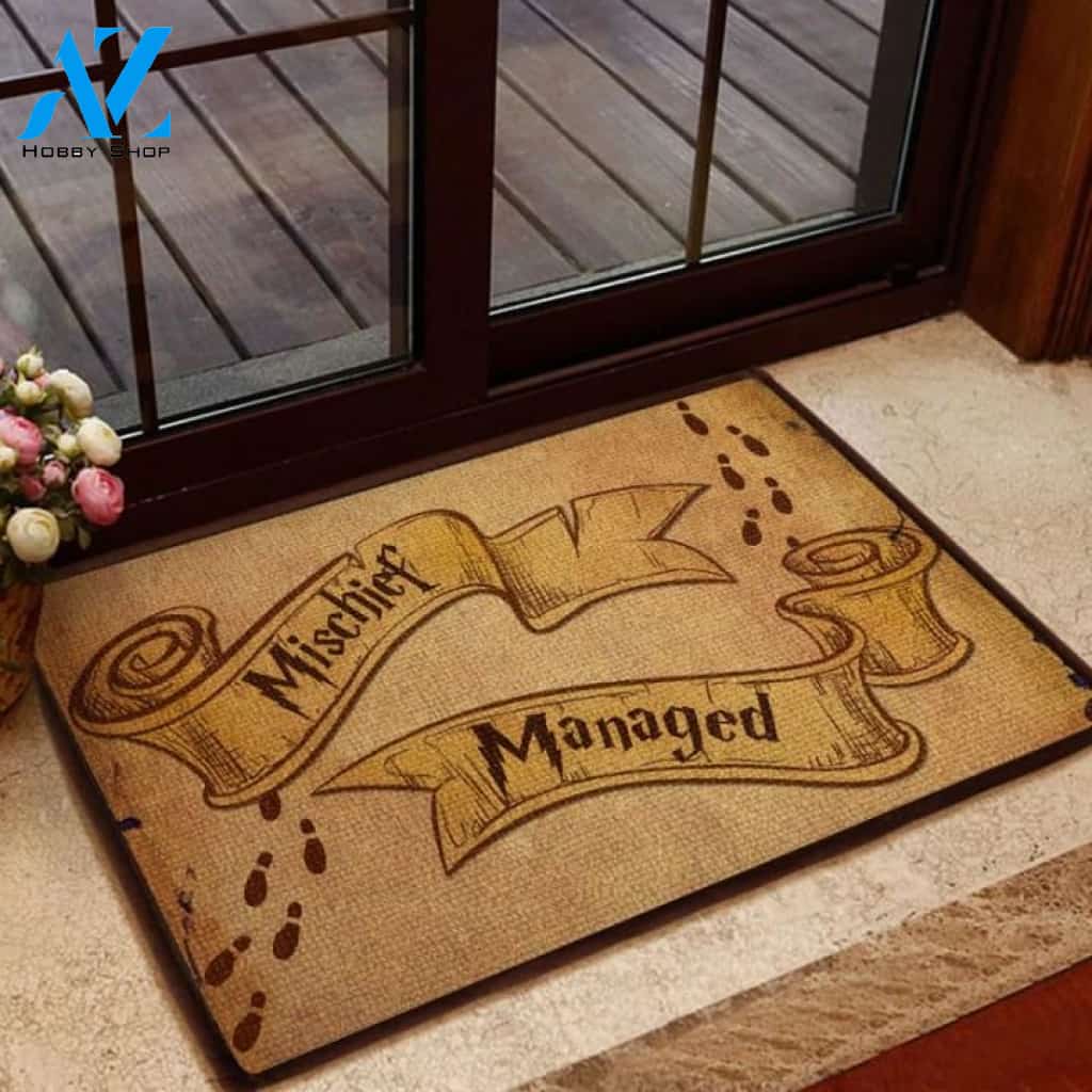 Mischief Managed Doormat | Welcome Mat | House Warming Gift