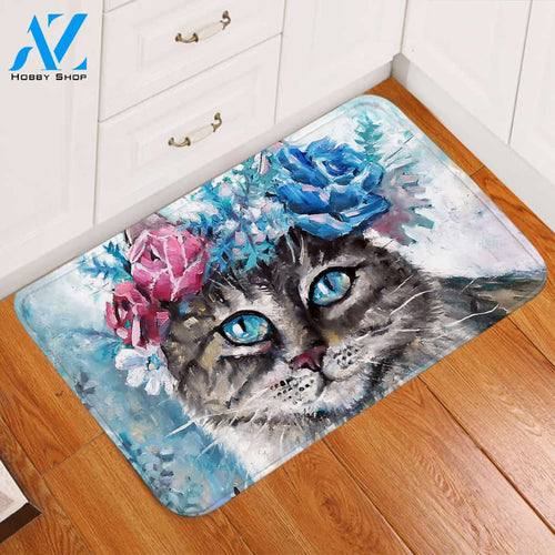 Miss Meow Door Mat