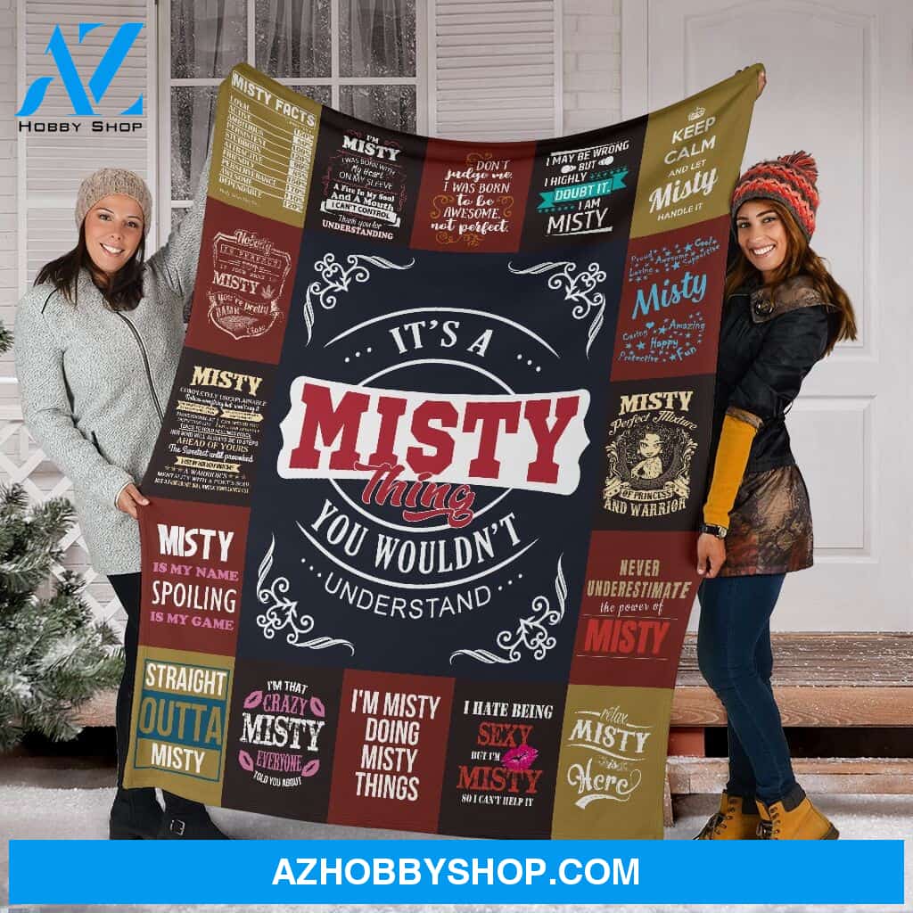 Misty Premium Fleece Blanket