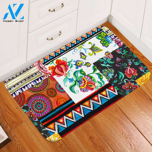 Mixed Patterns Door Mat