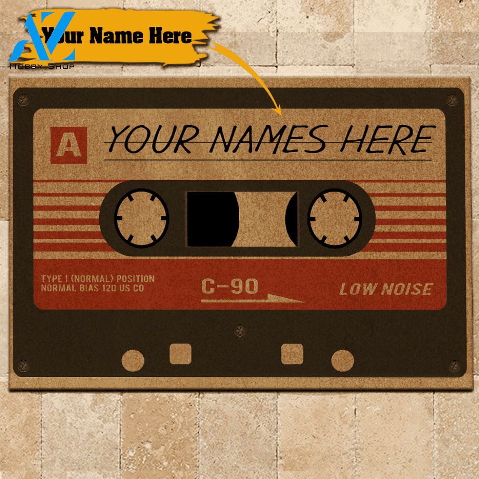 Mixtape Doormat Customized Mixtape Doormat | Welcome Mat | House Warming Gift