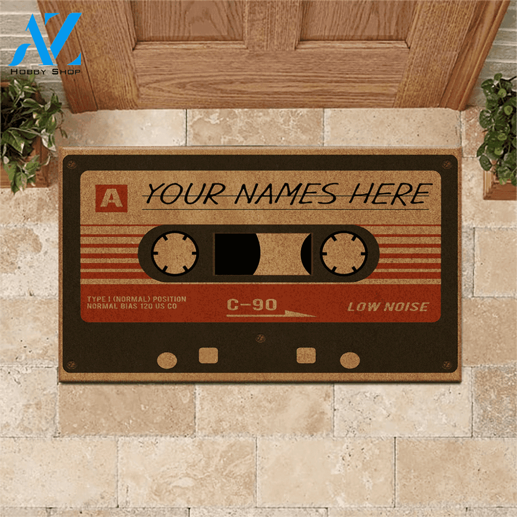 Mixtape Doormat Customized Mixtape Doormat | Welcome Mat | House Warming Gift