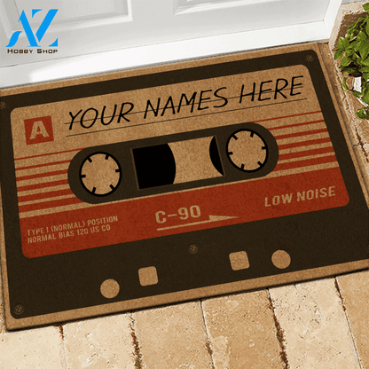 Mixtape Doormat Customized Mixtape Doormat | Welcome Mat | House Warming Gift