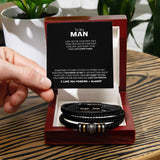 To My Man Bracelet Gift I just want to be your Last Everything - Forever Love Bracelet
