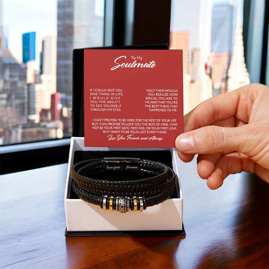 To My Soulmate Bracelet Gift - How Special You Are To Me Forever Love You Forever Bracelet