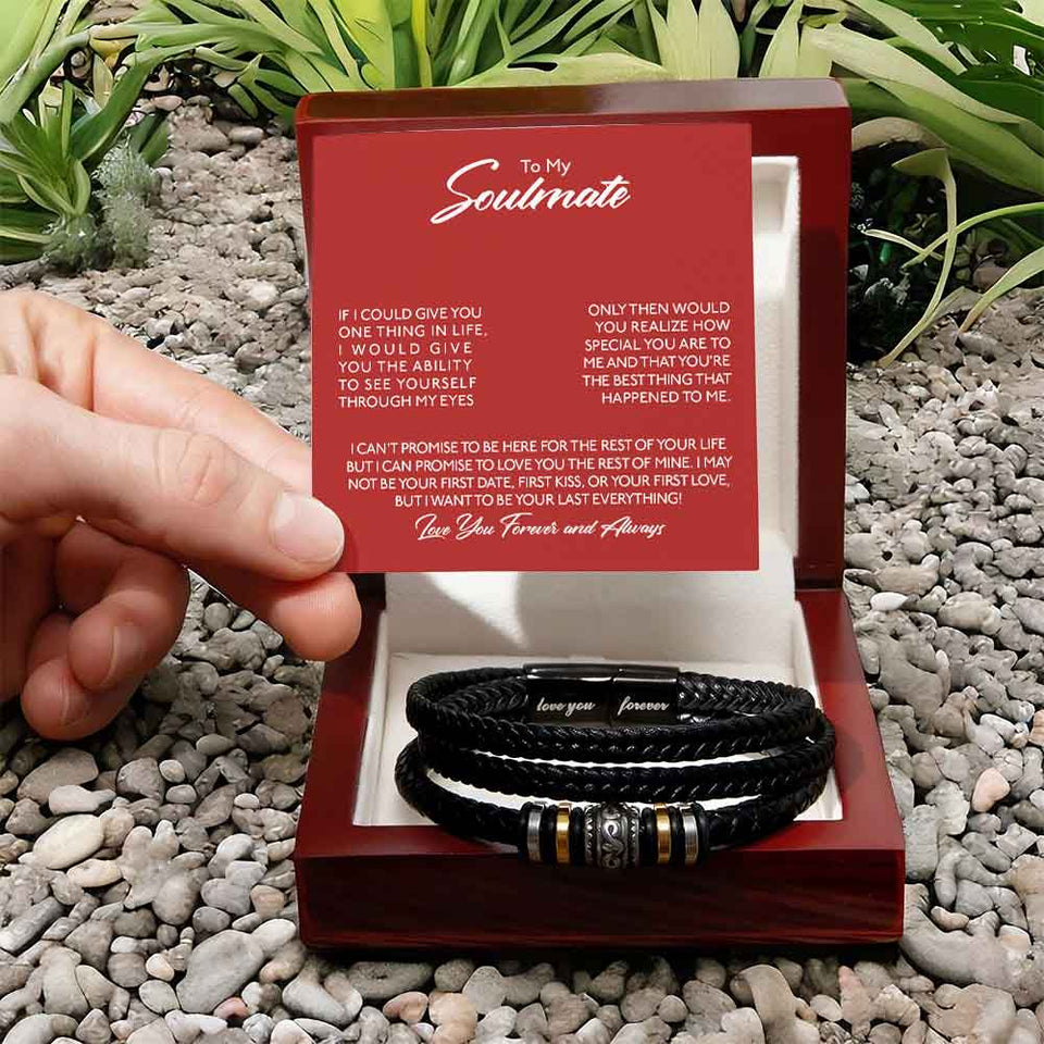 To My Soulmate Bracelet Gift - How Special You Are To Me Forever Love You Forever Bracelet