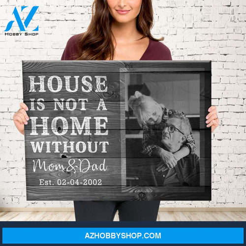 Mom & Dad Home Premium Canvas