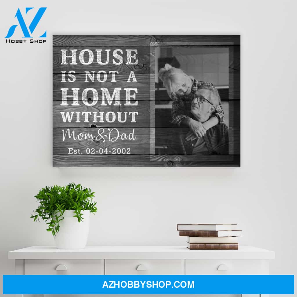 Mom & Dad Home Premium Canvas