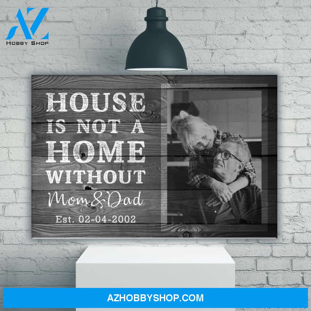 Mom & Dad Home Premium Canvas