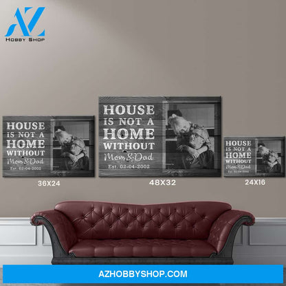 Mom & Dad Home Premium Canvas