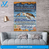 Mom To Daughter Canvas Print Wall Art - Matte Canvas