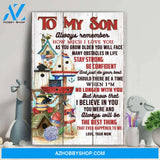 Mom to son - Toy House - You are the best thing that ever happened to me - Family Portrait Canvas Prints, Wall Art