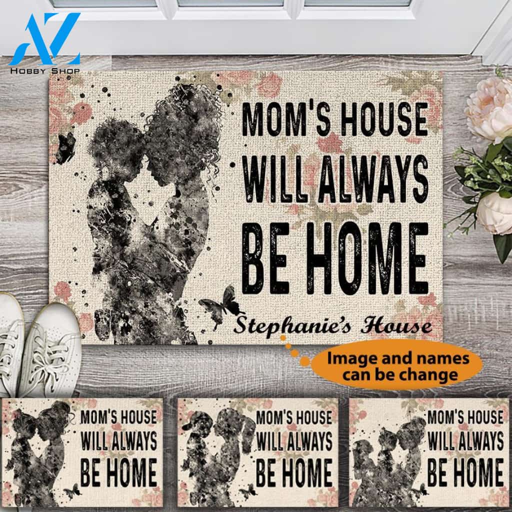 Mom's House Personalized Doormat | Welcome Mat | House Warming Gift